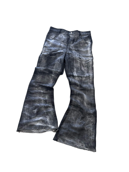 misscstms waxed jeans