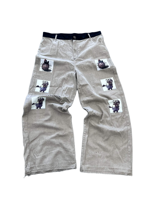 horror minion skate pants