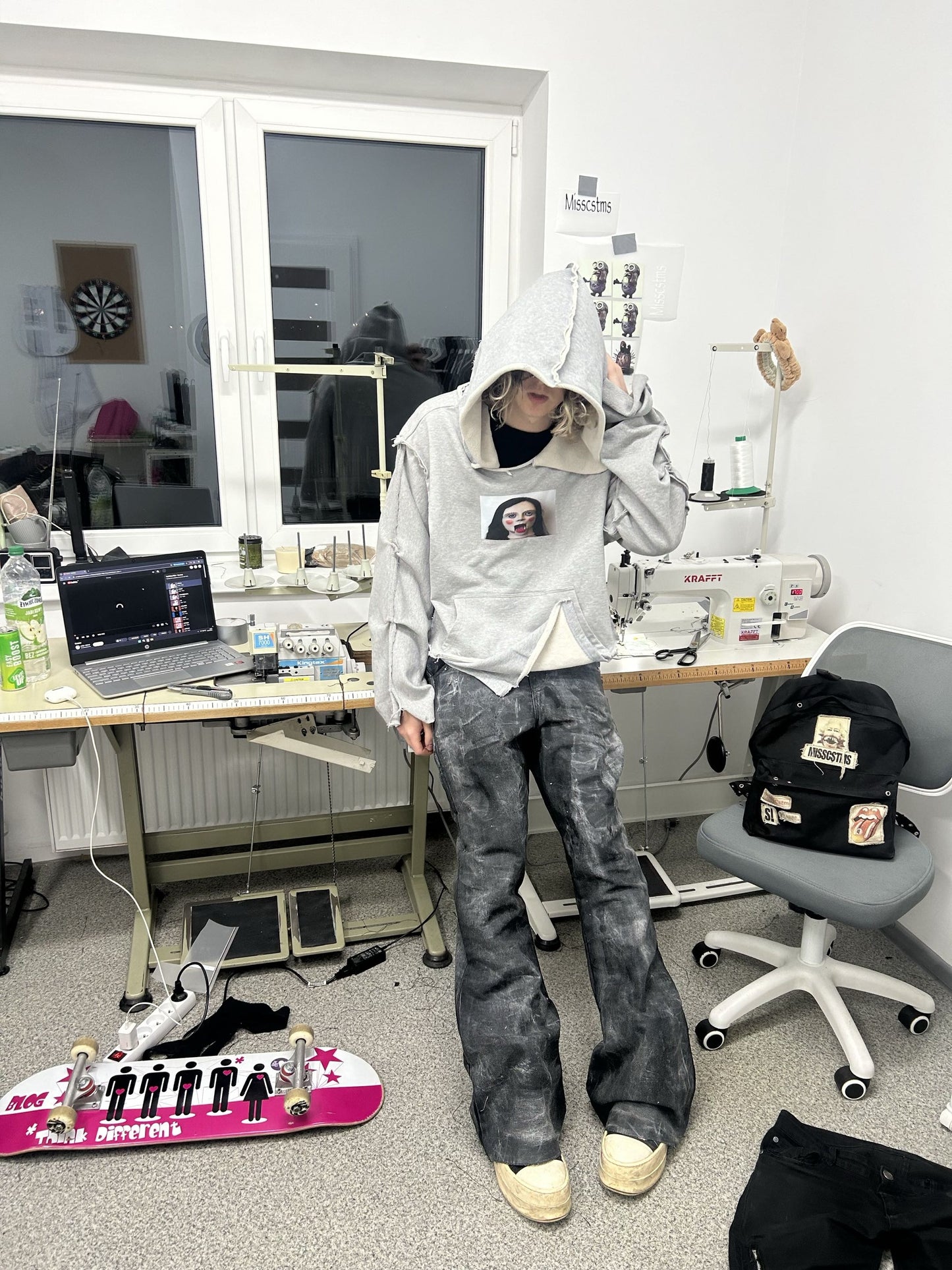 misscstms waxed jeans