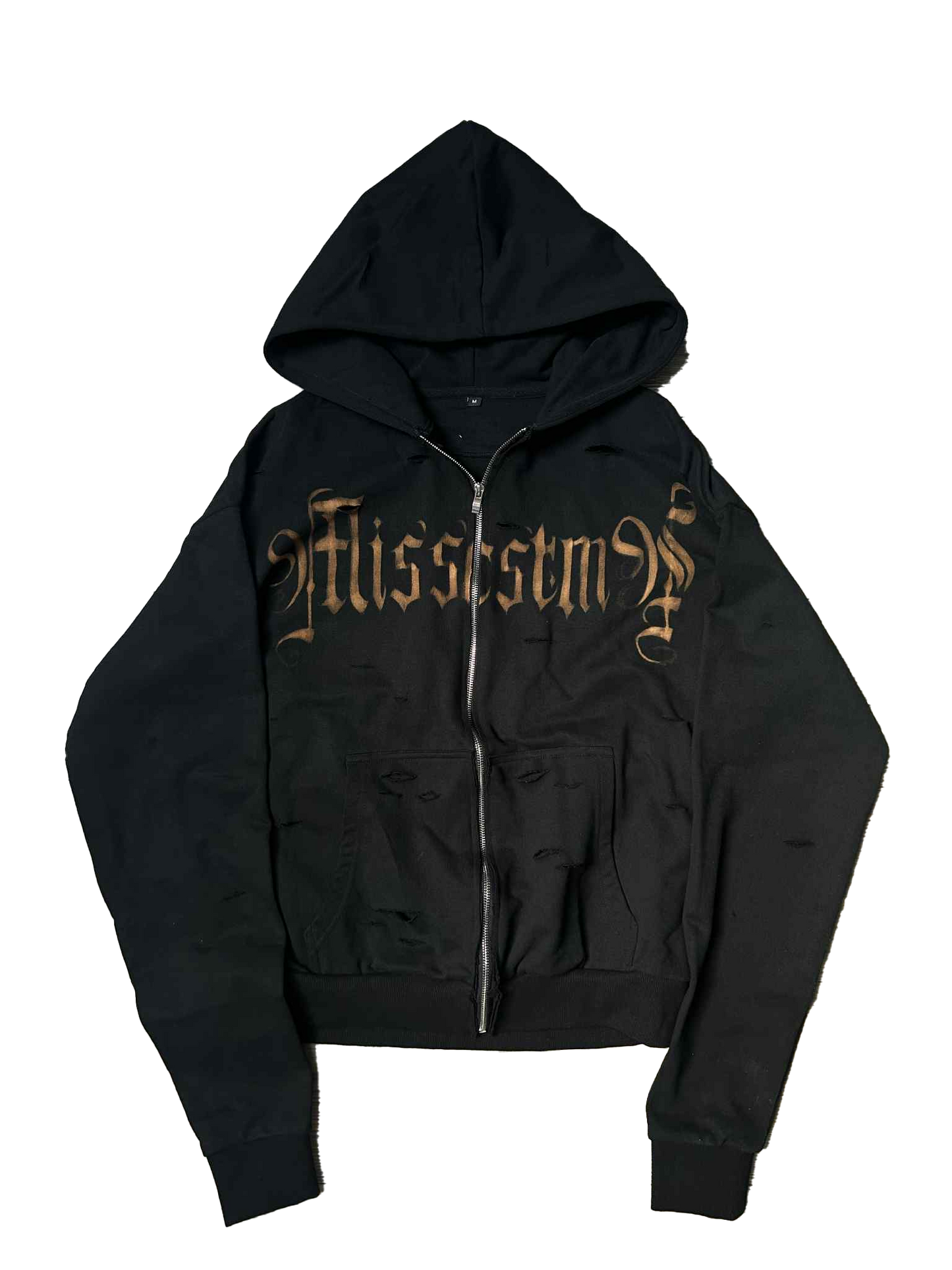 goth zip up