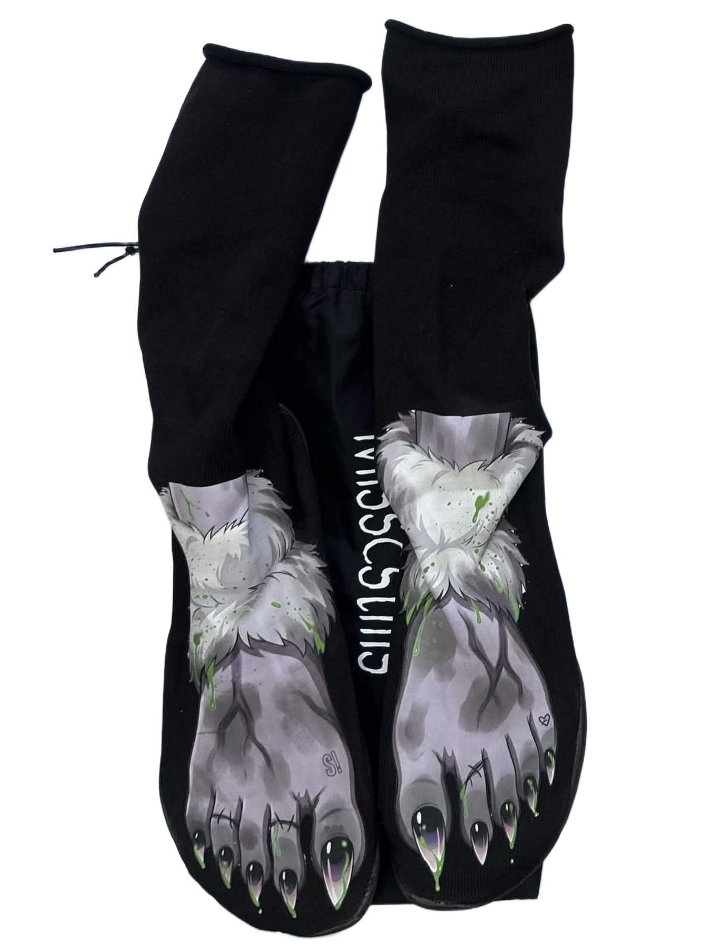 yzy pods x misscstms ugly feet custom