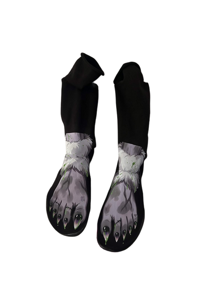yzy pods x misscstms ugly feet custom